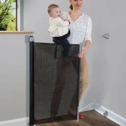 Retractable Safeway Gate - Black