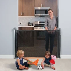 Retractable Safeway Gate - Black