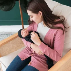 Ribbed Knotted Gown & Hat