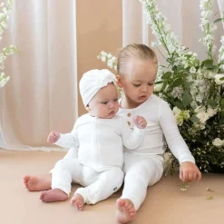 Ribbed Zippered Romper