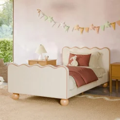 Rizo Twin Bed (Boucle)