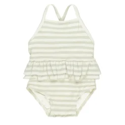 Ruffled One-Piece Swimsuit