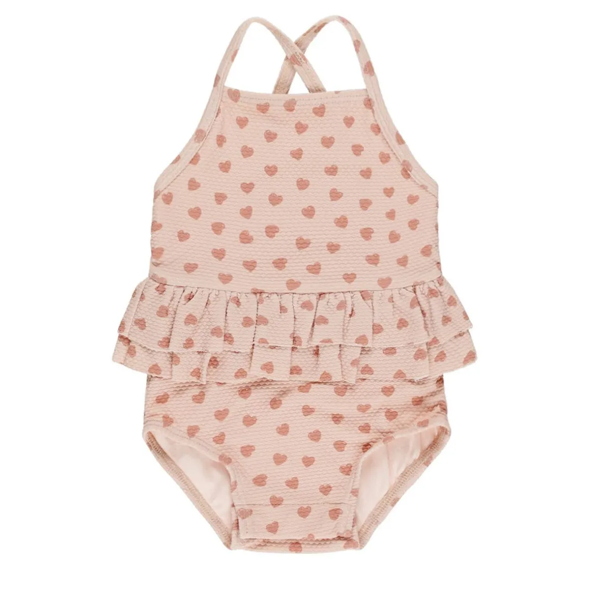 Ruffled One-Piece Swimsuit