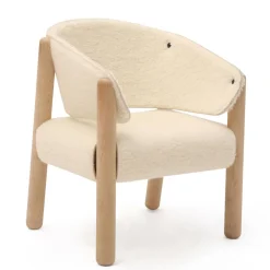 SABA Kids Faux Fur Chair