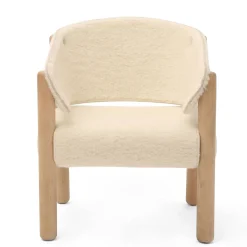 SABA Kids Faux Fur Chair
