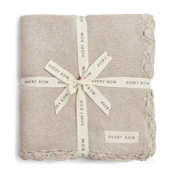 Scallop Knit Blanket