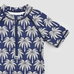 Short Sleeve Swim Romper