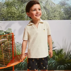 Short Sleeve Terry Polo