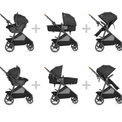 Shyft Intuiti Travel System featuring Revolve180 LiteMax NXT with SensorySoothe