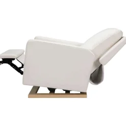 Sigi Power Glider Recliner with Light Wood Base  (Eco-Performance)