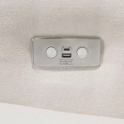 Sigi Power Glider Recliner with Light Wood Base  (Eco-Performance)