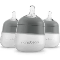 Silicone Bottle (5 oz, 3 Pack)