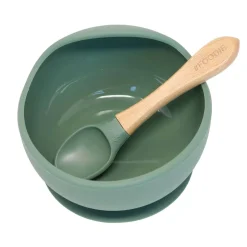 Silicone Bowl + Spoon Set