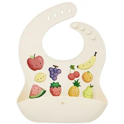 Silicone Printed Food Bib