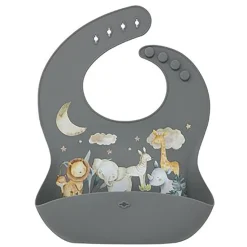 Silicone Printed Food Bib