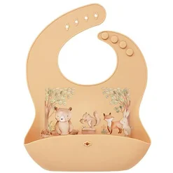 Silicone Printed Food Bib