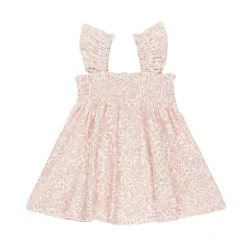 Smocked Jersey Dress