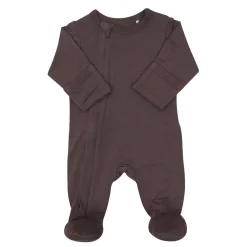 Solid Zipper Footie