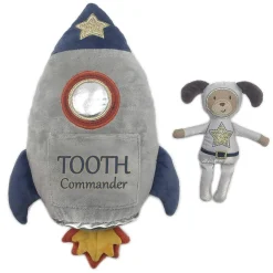 Spaceship Tooth Commander Pillow And Doll Set