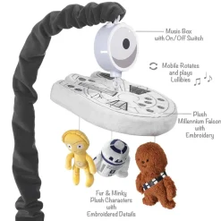 Star Wars Millennium Falcon Musical Mobile