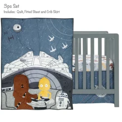 Star Wars Millennium Falcon 3 Piece Crib Set