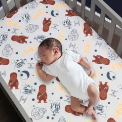 Star Wars Millennium Falcon Crib Sheet