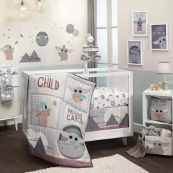 Star Wars the Child 3 Piece Crib Set