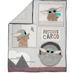 Star Wars the Child 3 Piece Crib Set