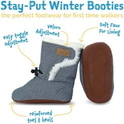 Stay-Put Winter Booties