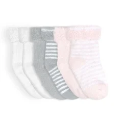 Terry Infant Socks (6 Pack)