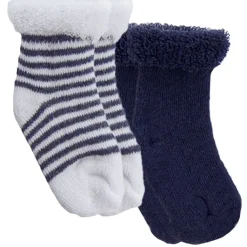 Terry Newborn Socks (2 Pack)