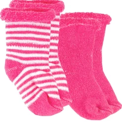 Terry Newborn Socks (2 Pack)