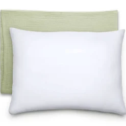 Toddler Pillow with Muslin Pillow Case
