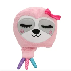 Toddler Plush Terry Hooded Bath Towel