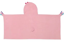 Toddler Plush Terry Hooded Bath Towel