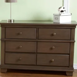 Torino Full Panel Forever Crib + Double Dresser