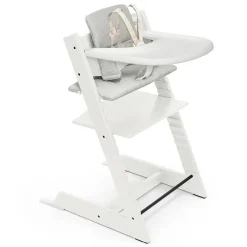 Tripp Trapp® High Chair² Complete - White/Nordic Grey
