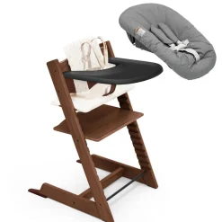 Tripp Trapp® High Chair² Complete with Newborn Set (Oak)