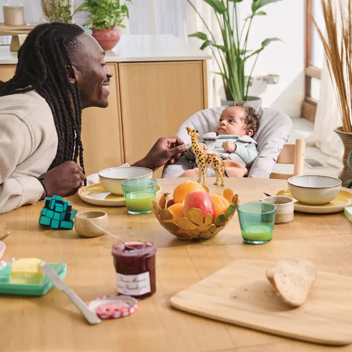 Tripp Trapp® High Chair² with Newborn Set