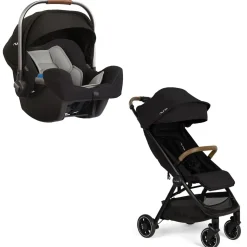 TRVL Stroller + Pipa Car Seat (Caviar)