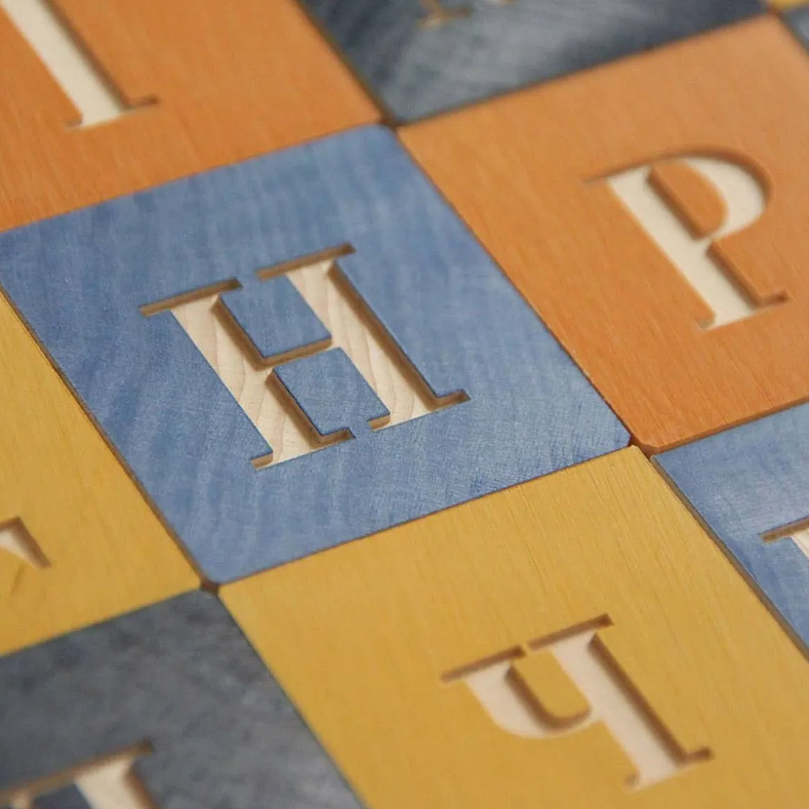 Ukrainian ABC Blocks