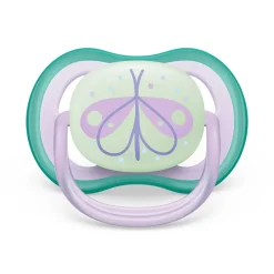 Ultra Air Night Pacifier 0-6M (2 Pack)