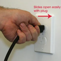 Universal Self-Closing Outlet Cover (3 Pack)