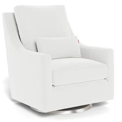 Vera Glider - Fabric with Swivel Base