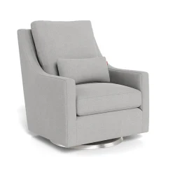 Vera Glider - Fabric with Swivel Base