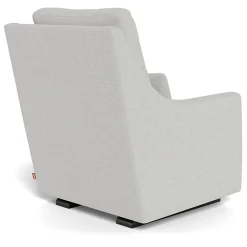 Vera Glider - Fabric with Espresso Base