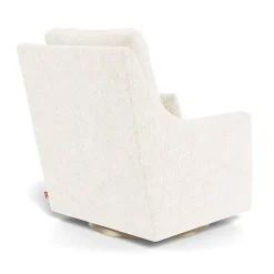 Vera Glider - Faux Sheepskin with Swivel Base