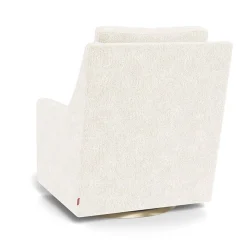 Vera Glider - Faux Sheepskin with Swivel Base