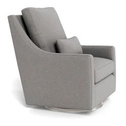 Vera Glider - Wool Fabric with Swivel Base