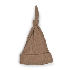 Waffle Knit Knotted Hat